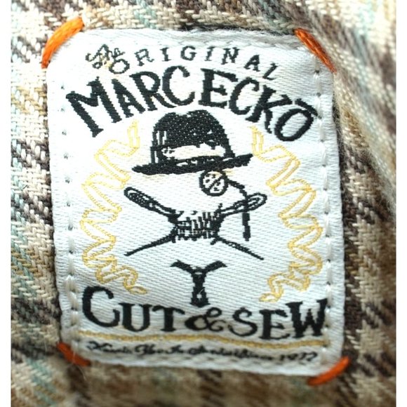 Marc Ecko Blackwelder Boots Brown Leather Men's Size 7 Ankle Boots Buckle Strap - Picture 9 of 9